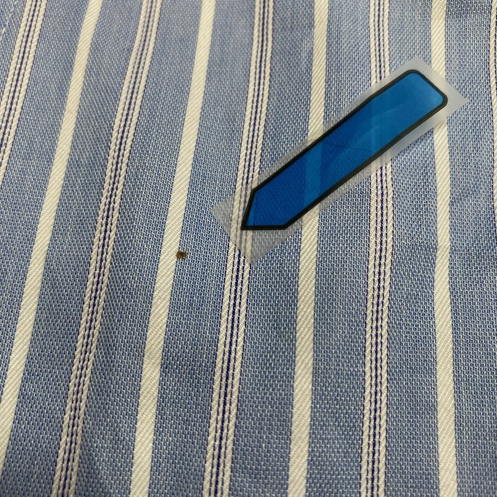 Brooks Brothers Makers Merchants 17 34 Mens Blue White Stripe French Cuff USA - Picture 12 of 12